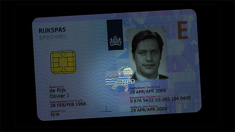 The Netherlands ID Card for Civil Servants protected wth a KINEGRAM