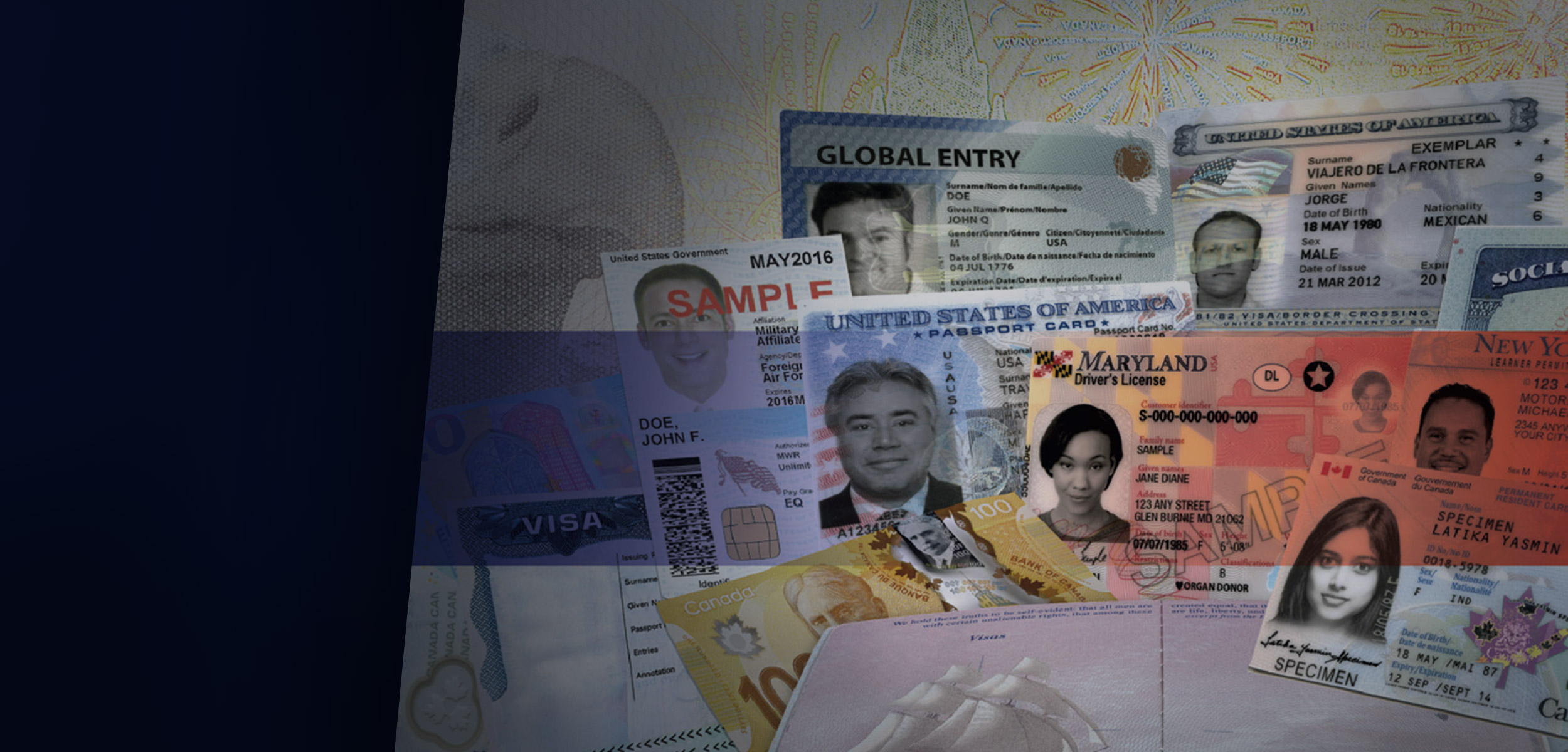 ID Document Security: International Standards, Rules and Best Practices Image shows a collage of passports and identity cards